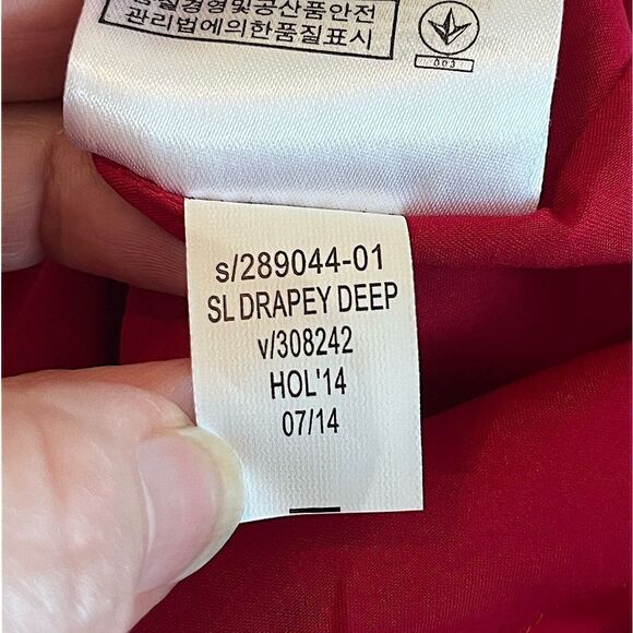 Banana Republic Drapey Red Tank Top XS - Picture 8 of 13